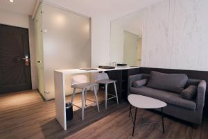 Posezení v ubytování Hotel Hesper HSR Taichung + 37 fotografií