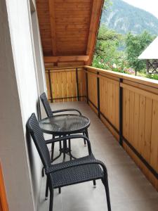 A balcony or terrace at Apartma Momo