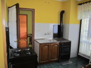 Kuchyň nebo kuchyňský kout v ubytování Guest House Sveti Marko Gacka