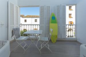 Balkón nebo terasa v ubytování Hostal Gravina