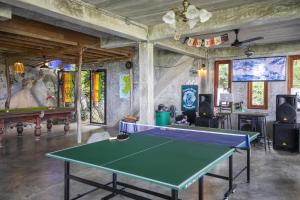 A sala de jogos em Deishaview Jungle Hostel