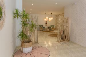 Posezení v ubytování Hostal Beni