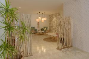 Posezení v ubytování Hostal Beni