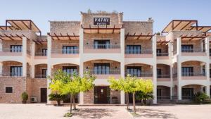 Budova, kde se aparthotel nachází