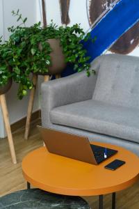 Posezení v ubytování Hotel Concheiros
