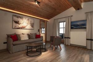 Posezení v ubytování Appartements Erwin & Eleonore Hüttl - Penthouse