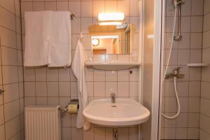 Koupelna v ubytování Haus Schwab
