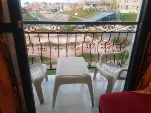 Balkón nebo terasa v ubytování Apartahotel El Horizonte