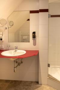 Łazienka w obiekcie Hotel Anker