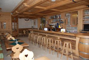 Lounge nebo bar v ubytování Gästehaus Waltl
