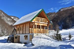 Mountain Lodge Mont Peace v zimě