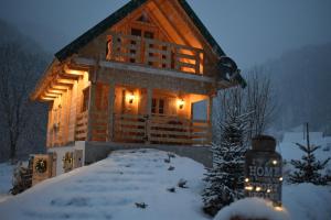 Mountain Lodge Mont Peace v zimě