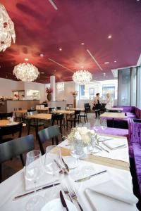 En restaurang eller annat matställe på Boutique Hotel - Restaurant Orchidee