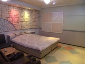 Postel nebo postele na pokoji v ubytování Hotel GOLF II Atsugi (Adult Only)