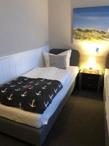 Postel nebo postele na pokoji v ubytování City-Hotel-Wolgast