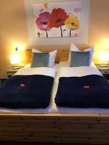 Postel nebo postele na pokoji v ubytování City-Hotel-Wolgast