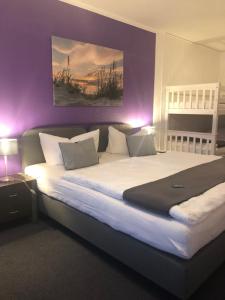 Postel nebo postele na pokoji v ubytování City-Hotel-Wolgast