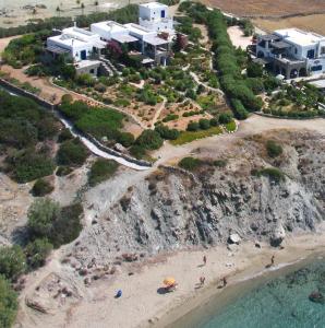 Vista aèria de Villa Sophia Paros - Beachfront Villa