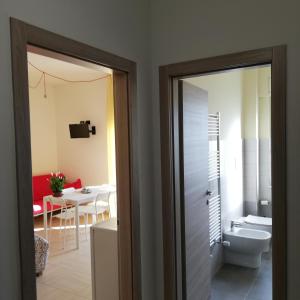 Koupelna v ubytování Casa Zelia