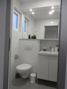 Kúpeľňa v ubytovaní Apartmani Raos + 18 fotografií
