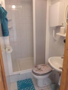 Koupelna v ubytování Apartman Barbara