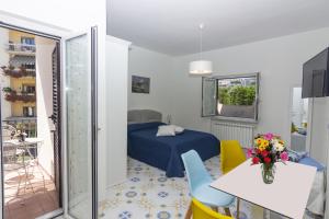 A seating area at Ambra Sorrento Suites Short Rent