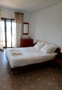 Postel nebo postele na pokoji v ubytování Ocean View Apartment