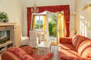 Posezení v ubytování Apartments Wald-Residenz Bansin