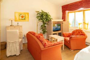 TV a/nebo společenská místnost v ubytování Apartments Wald-Residenz Bansin