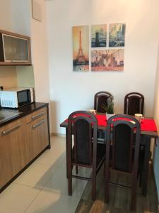 Kuchyňa alebo kuchynka v ubytovaní Apartament 454 w hotelu Diva