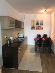 Kuchyňa alebo kuchynka v ubytovaní Apartament 454 w hotelu Diva