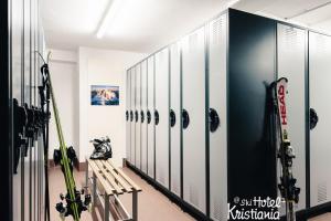 Fitness centrum a/nebo fitness zařízení v ubytování Kristiania Small Dolomites Hotel