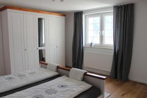 Posteľ alebo postele v izbe v ubytovaní Ferienwohnung in herrlicher Lage