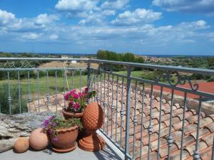 A balcony or terrace at Casa Hermosa