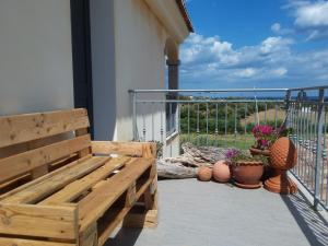 A balcony or terrace at Casa Hermosa