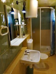 Ένα μπάνιο στο Apartments Jelavic