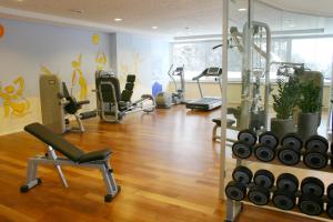 Centrum fitness w obiekcie Hotel Schneeberghof