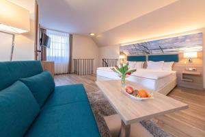 Χώρος καθιστικού στο Hotel Blinkfüer