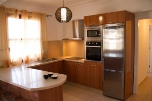 Kuchnia lub aneks kuchenny w obiekcie Plaza del Charco - Puerto Viejo