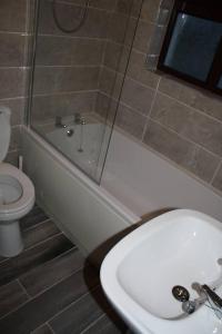 Kylpyhuone majoituspaikassa Anchor, Dunfanaghy