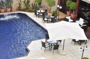 Bazén v ubytování Las Ventanas Hotel Boutique nebo v jeho okolí