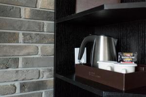 维拉套房酒店的咖啡和沏茶工具