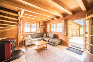Posezení v ubytování Chalets Trafögl + 20 fotografií