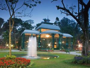 Zahrada ubytování Casa Hostel Petrópolis