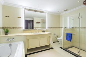 Ένα μπάνιο στο Beautiful Apartment D6 Central Pattaya