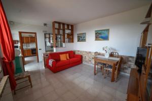 Posezení v ubytování casa vacanze Villa BAIA-LUNA