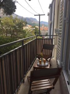 Balkón nebo terasa v ubytování Apartment Jelas