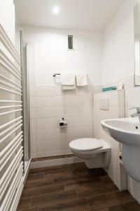 Koupelna v ubytování Hotel Westerfeld