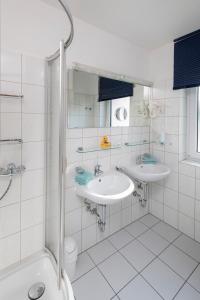 Koupelna v ubytování Hotel Westerfeld