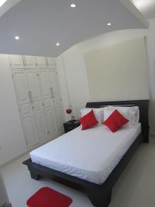 Postel nebo postele na pokoji v ubytování Hotel Valmar